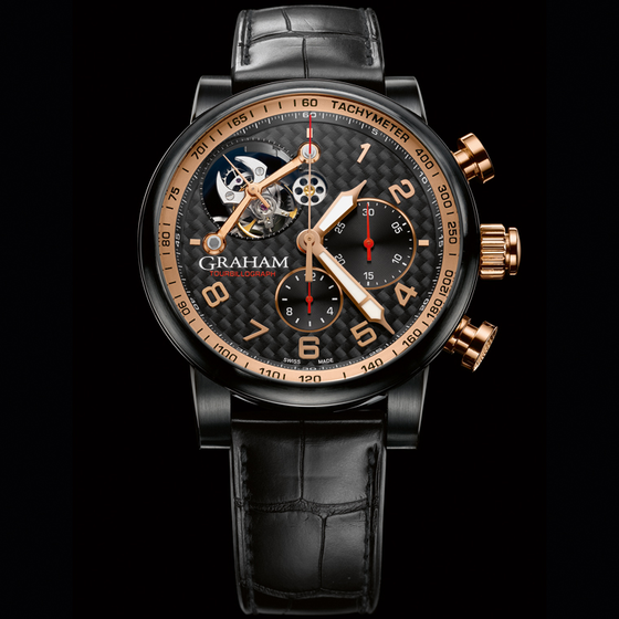 Replica Graham London replica SILVERSTONE TOURBILLOGRAPH GOLD 2TSAZ.B03A Watch